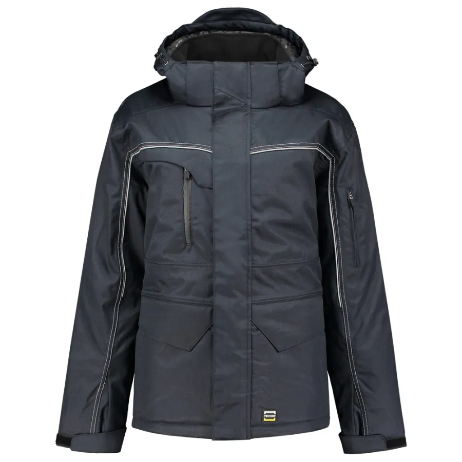 Tricorp midi parka zeildoek - 402007 - marine blauw - maat 6XL