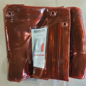 Welding Curtain 6848-28, 6ft x 8ft, Spectra Zacht oranje 40 Mil