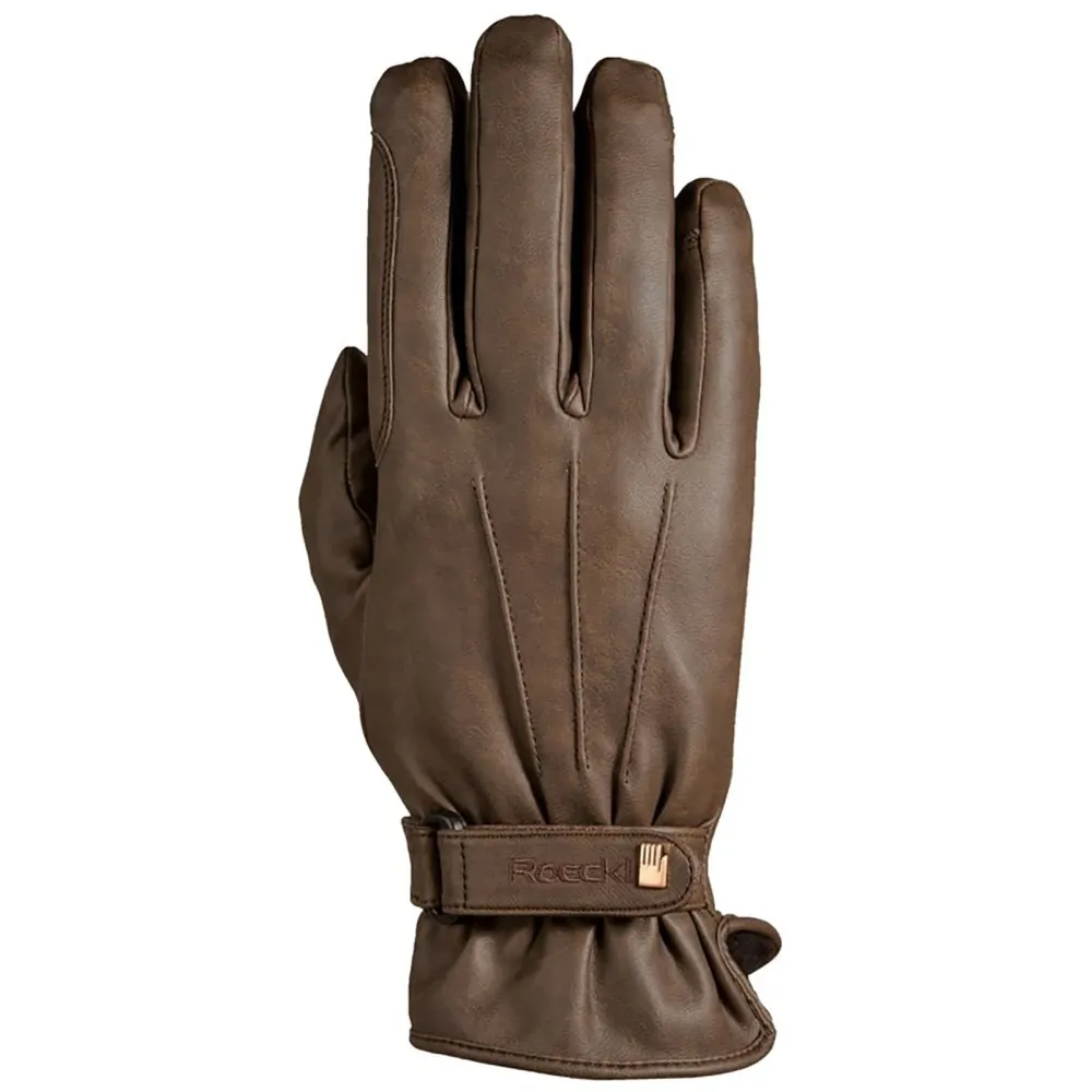 Weymouth riding gloves Antique Mocha Dark Taupe 6