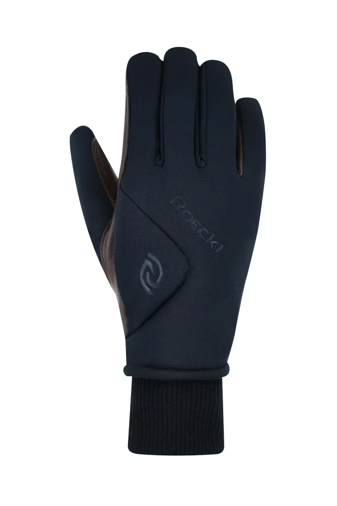 Wila GTX Winter Riding Gloves black/classic bruin 6