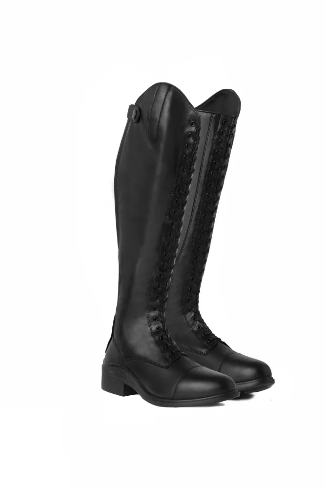 Women's Lace-Up Riding Boots Ebbenhout 6
