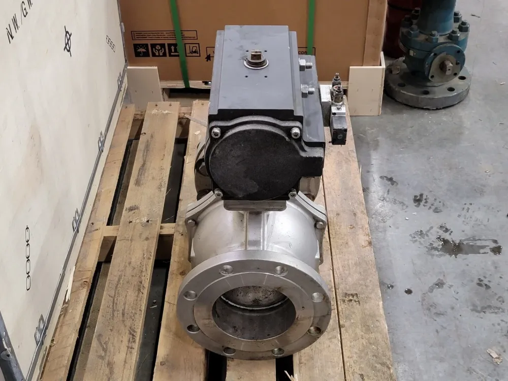 Zeskantbout 6" Pneumatic Actuator Ball Valve