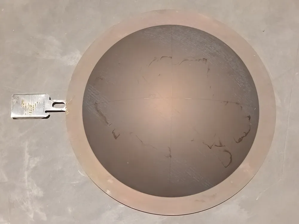 16" Forward Acting Scored Rupture Disc 16"FAS