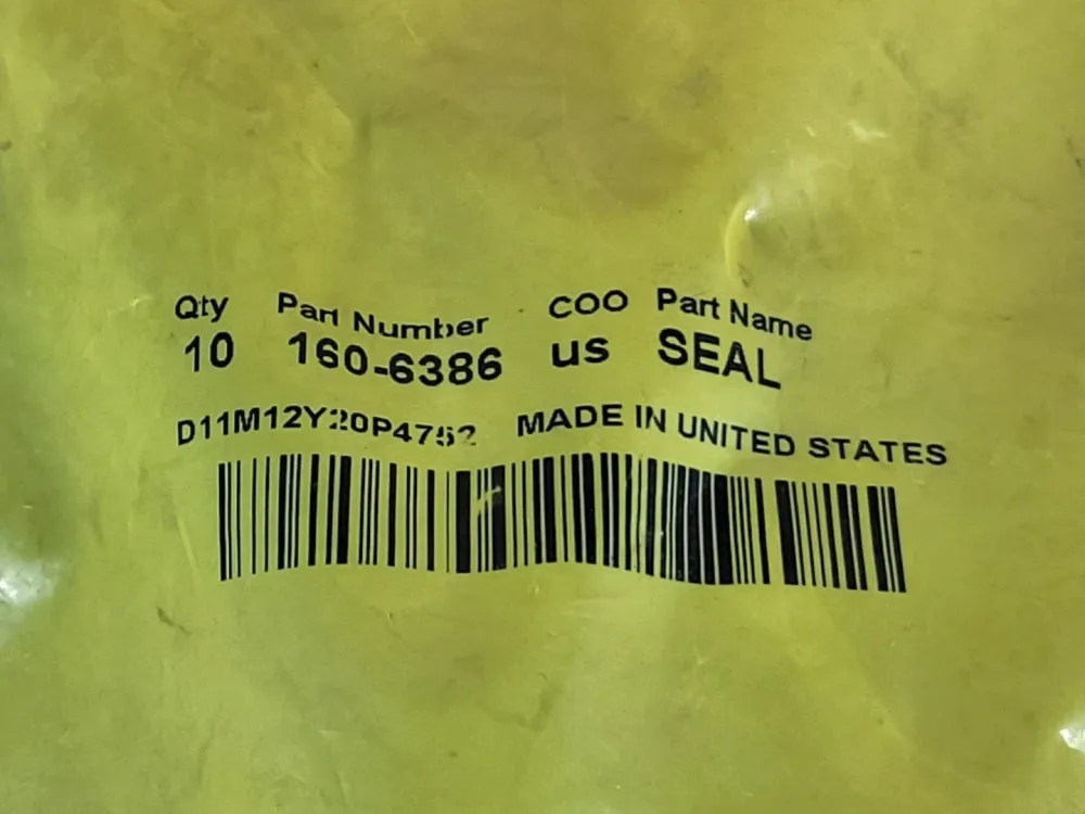 Gummi Folded Core end Tank Seal 160-6386 (Pack 10) - Met Beschermhoes