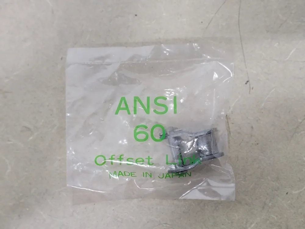 Industrieel Zwaar Belastbaar Roller Chain Offset Link ANSI 60 (Lot 10)