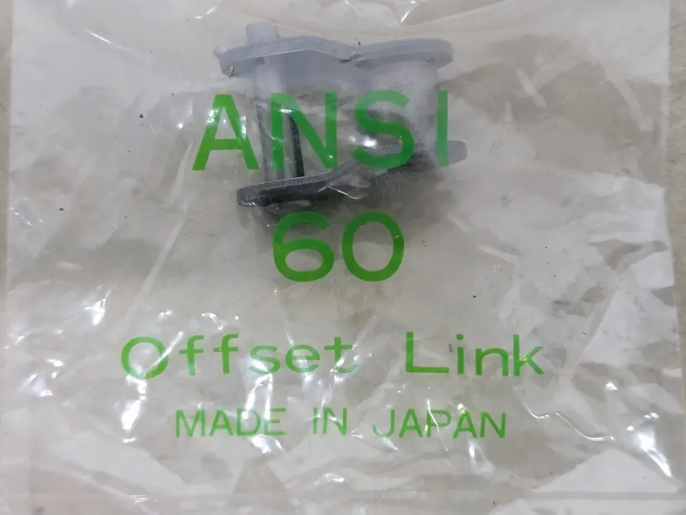 Industrieel Zwaar Belastbaar Roller Chain Offset Link ANSI 60 (Lot 10)