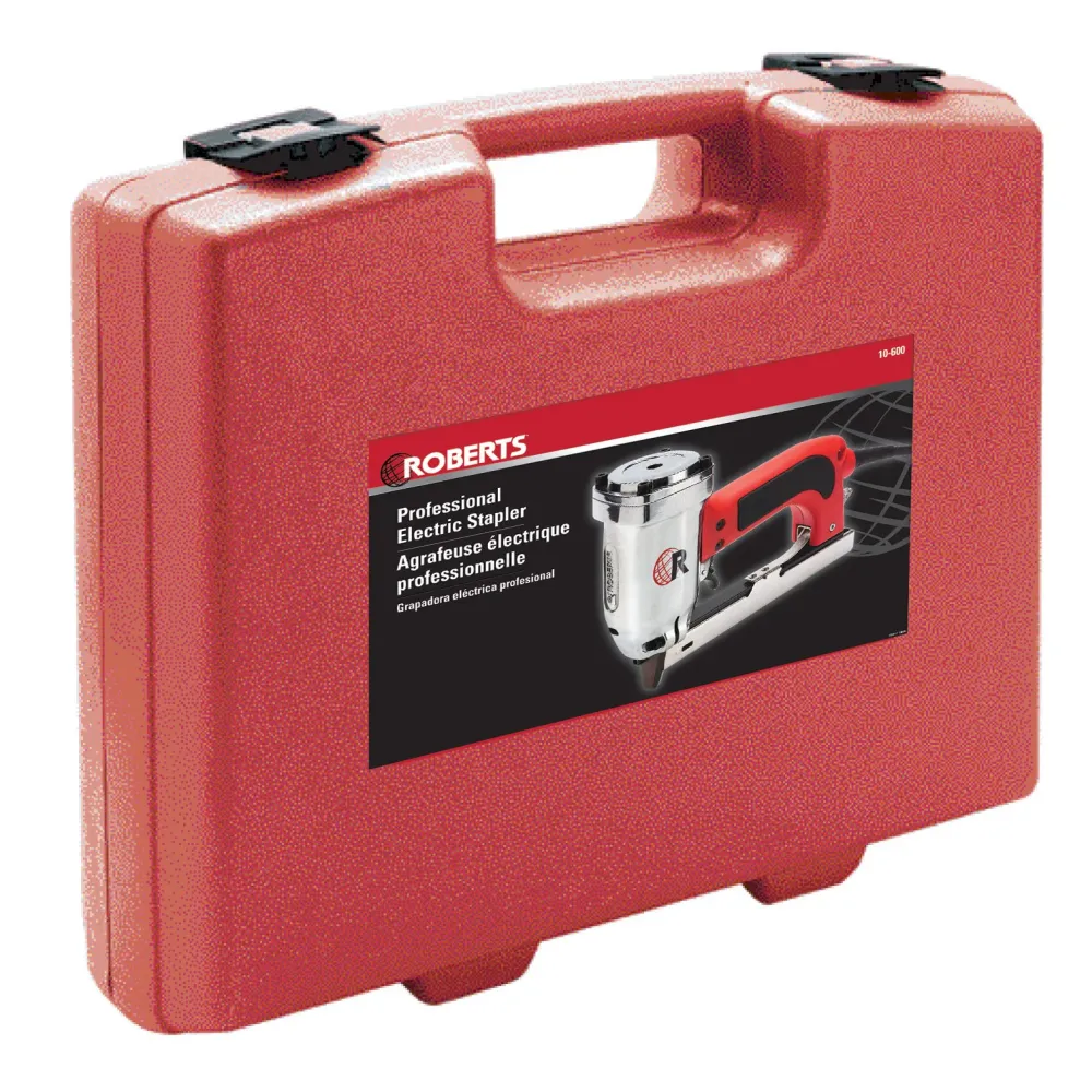 Roberts 10-600 3/16" Electric Crown Stapler voor reparatiewerk