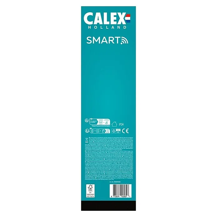 Calex Convector Panel Heater - 1.400 W, 64,5 x 6,6 x 43 cm, Zwart