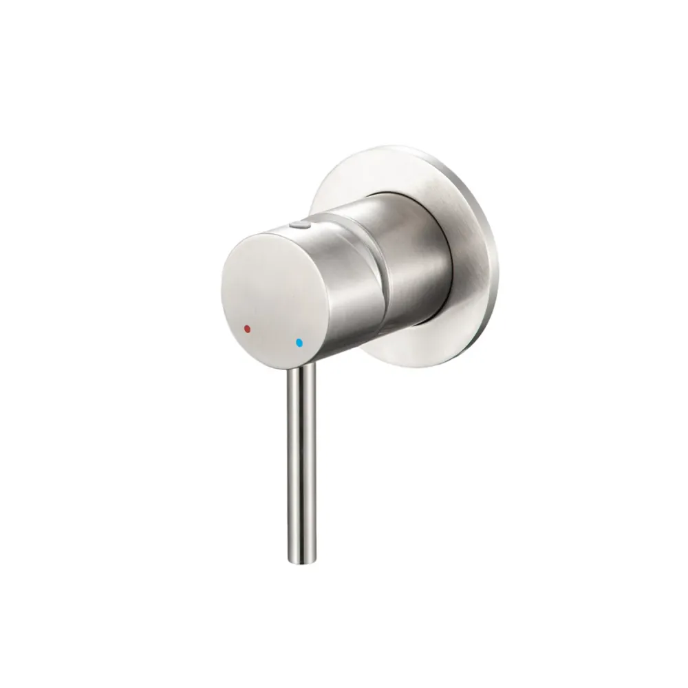 Kroonmoer Built- washbasin mixer TriaSix series brushed 316 staal
