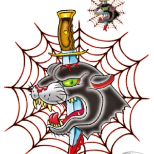 PANTHER STRIKE 6"X8" Harley-Davidson