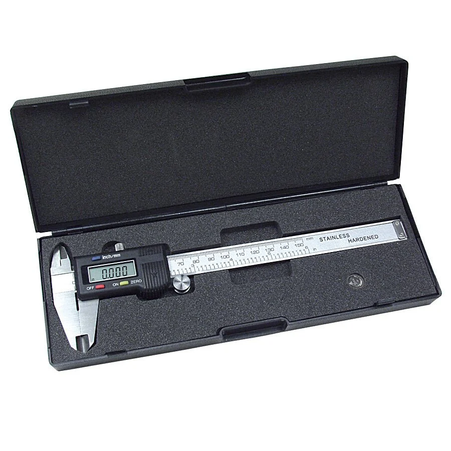 RVS moer Digital Caliper Normaal Numerals, 6 Inch Capacity