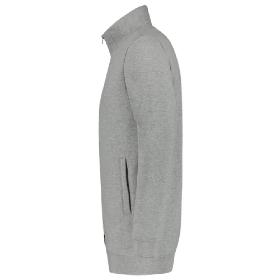 Tricorp 301017 sweatvest 60°C wasbaar grijs melange maat 6XL