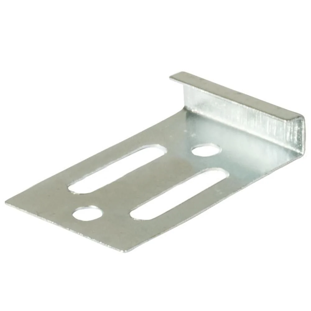 Vancouver Zinc Plated Mirror Clips - 6 mm Regelbaar Steel Support