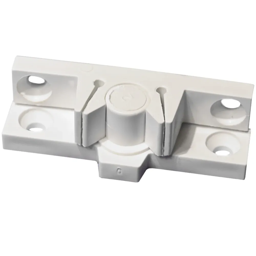 Dorolet - Handgreep - klink voor meubilair muggengaas deuren - wit - ( pak - 10 st ) voor Machinekasten