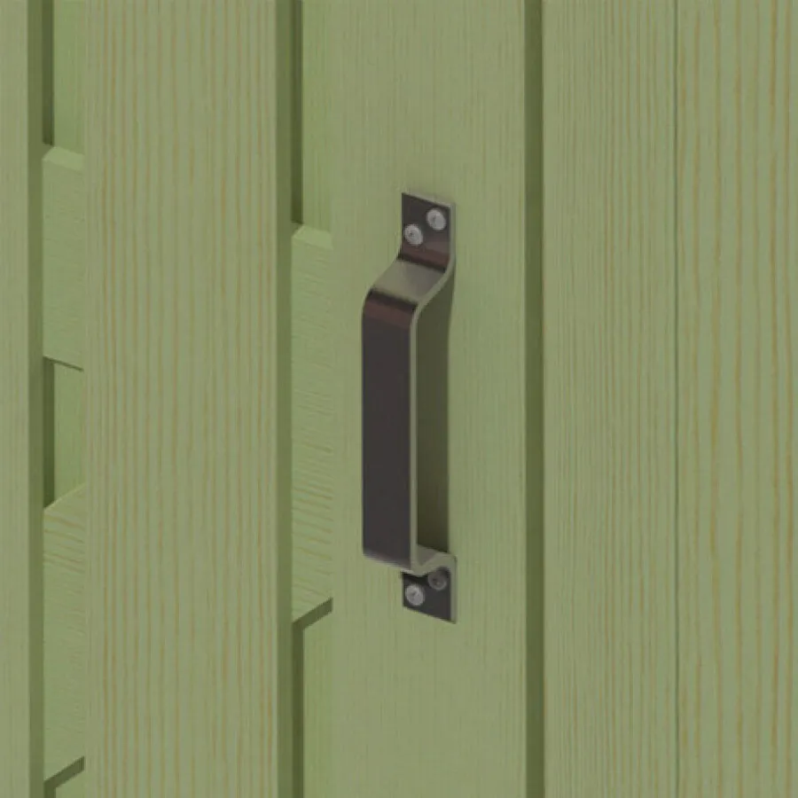 Gebr. Bodegraven handgreep - 250x30x8mm - verzinkt - 73423.B001+barcode Compatible met DIN 6336