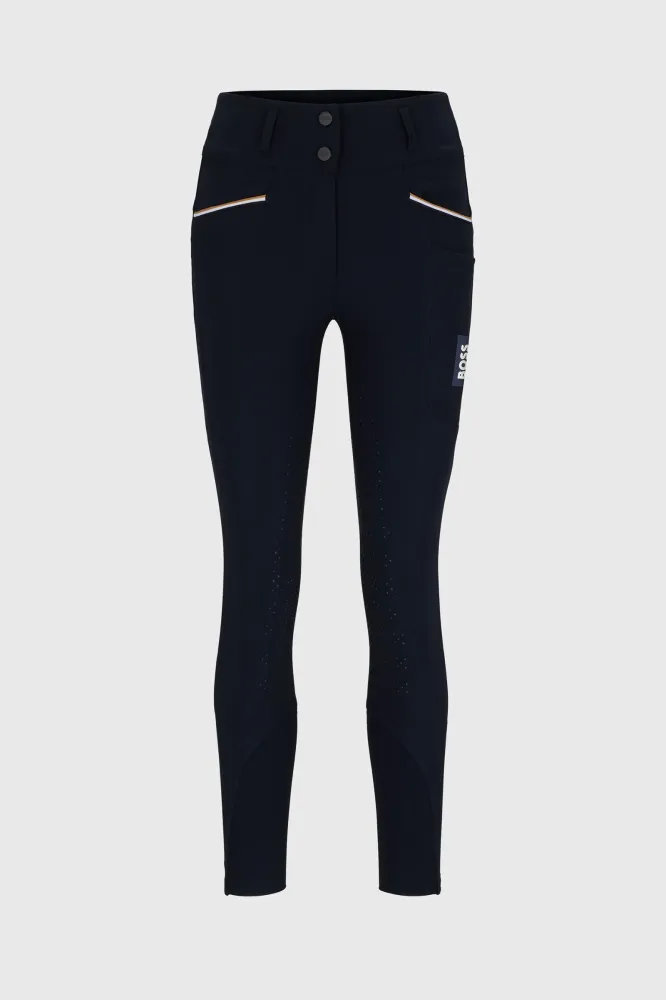 RVS Trek Hailey Full Grip High Waist Summer Breeches Sky Captain L
